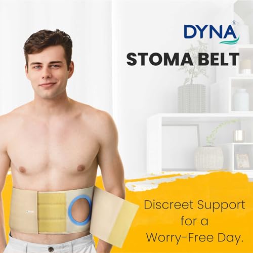 Dyna Stoma Belt Support | Colostomy Belt for Colostomy Bag | Urostomy Stoma Support | Universal Size