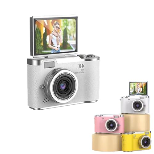 Fotocamera digitale con zoom CCD 4K, fotocamera digitale per fotografia,