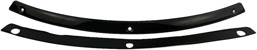 Parabrisas de motocicleta de acero negro brillante suave compatible con Harley Davidson Touring Street Glide Electra Glide Ultra Limited Tri Glide