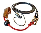 Astro Egg Homestead LLC Qty-12 Space Age Tether for Game Fowl and Other Poultry. Chicken Leash for Gamefowl (6, Rubber)