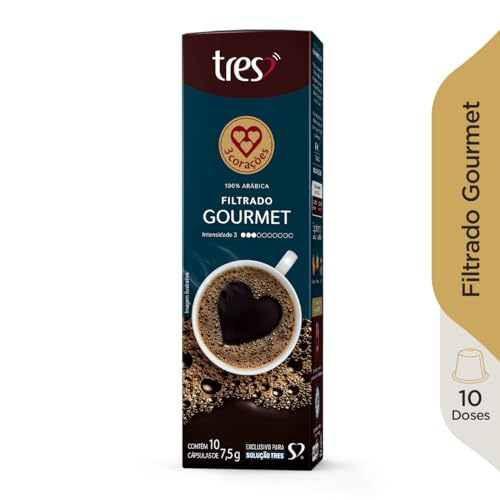 3 Corações Cápsula Tres Café Filtrado Gourmet