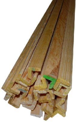 ALEXANDRIA MOULDING Thunderbird Forest Outside Wood Corner 3/4 X 3/4 X 8 ' Solid Pine Bulk