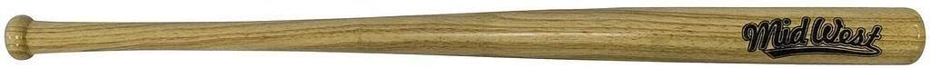 Midwest Adult Slugger Wood Bat - Brown, 34 inch