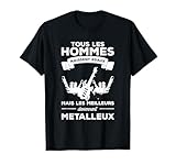 Vous cherchez un accessoire de musique pour un mélomane en cadeau ? Ce design Tous les hommes naissent egaux mais les meilleurs deviennent metalleux est le cadeau parfait pour tout musicien qui aime écouter de la musique rock.