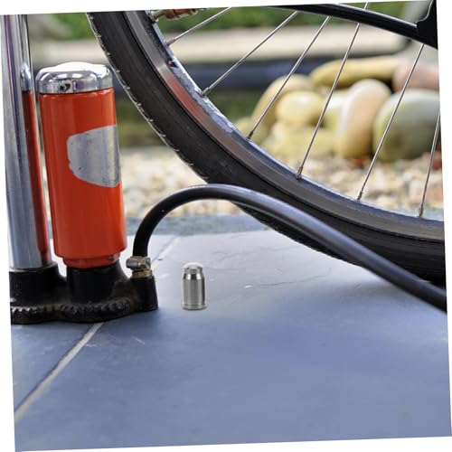 Toddmomy 2 piezas tapas ligeras antipolvo para válvulas de bicicletas de carretera y montaña miniatura 7
