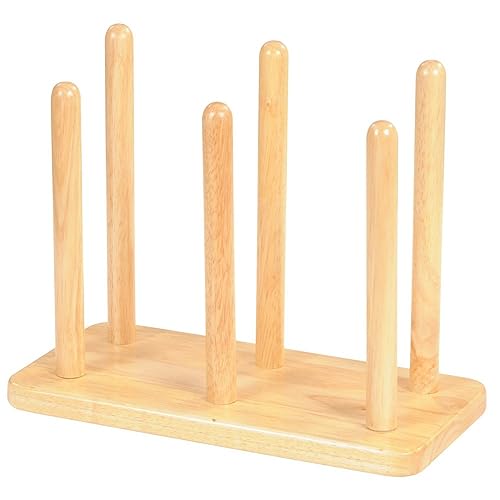 Kaplan Early Learning Wooden 6 Puppet Tiered Stand