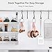 COOK WITH COLOR Measuring Cups Set and Measuring Spoon Set, Stainless Steel Handles, Nesting Kitchen Measuring Set, Liquid Measuring Cup Set, 8 PC Copper, Pink