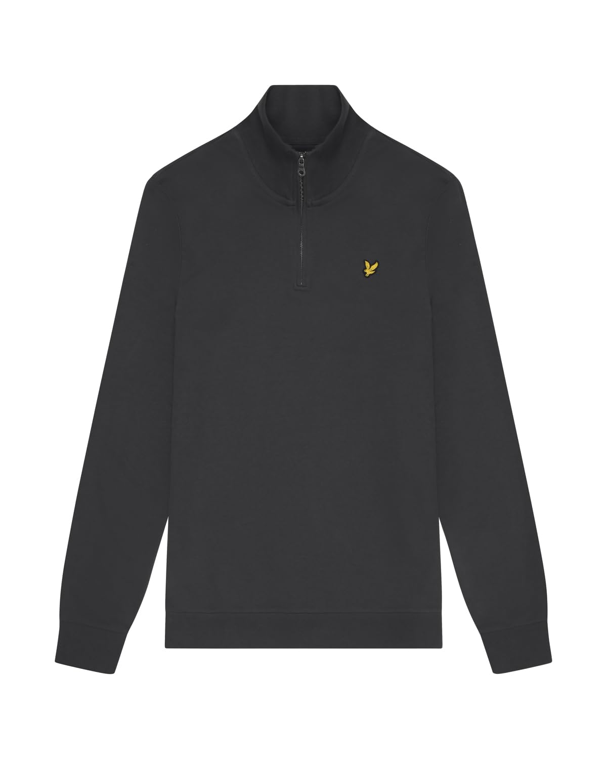 Lyle & Scott Men's W635 Gunmetal Loopback Quarter Zip Sweat Medium