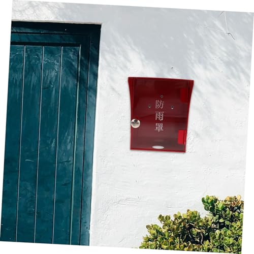 Protectora para Alarma resistente a la lluvia con acero inoxidable 6