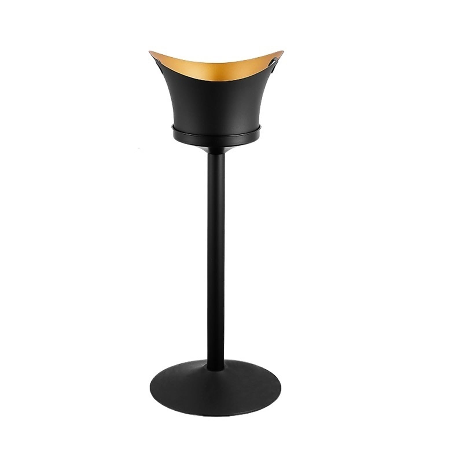 Lijiaxiuyc-101 ice bucket Luxury Ice Bucket Floor-standing Wine For, Champagne Or Beer Bottles champagne bucket(Black)