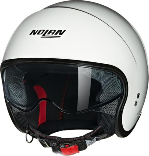 Casque Helmet N21 06 Classico 305 XL Blanc Nolan pour moto