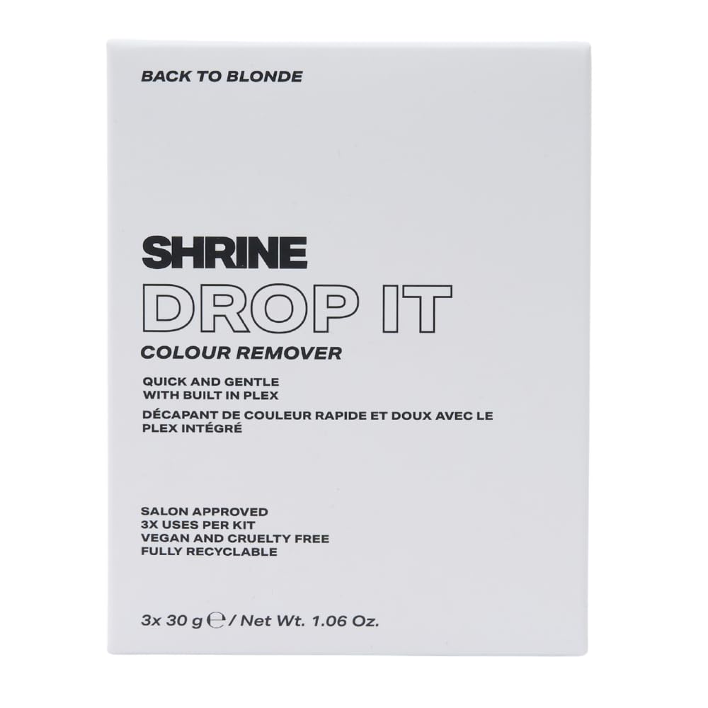 Shrine Colour Remover Kit - Built-in Plex Technology (3 x 30g Sachets)