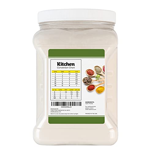 Toss Classic Garlic Powder 36 Oz - Bulk Garlic Powder For Cooking, Seasonings, And Marinades (Polvo De Ajo) #TOP1