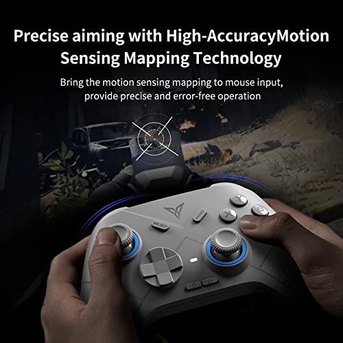 Controle Flydigi Direwolf | Controle Multi-Platform para Windows PC, Nintendo Switch, Android/IOS, X