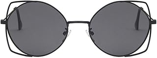 Unisex Glasses Frame Retro Black Grey Oval Full Frame Decoration Prescription Glasses