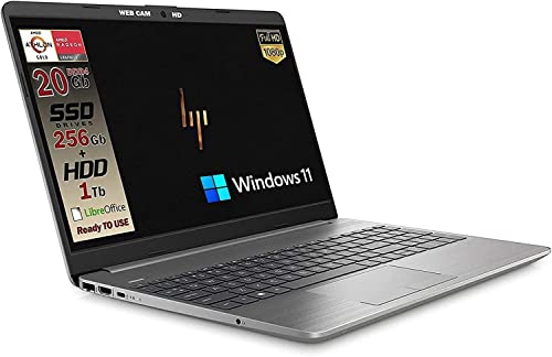 HP 255 G9 Notebook 15.6" SSD 256GB + 1TB, Amd A9, 20GB RAM, Win11 Pro