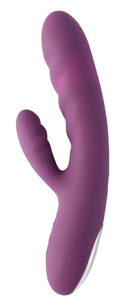 SVAKOM - Avery Vibratore Rabbit a Spinta - Rosa Fragola
