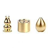 Kansoo Copper Incense Burner Cone Holder Gourd Copper Incense Burner 3 Styles