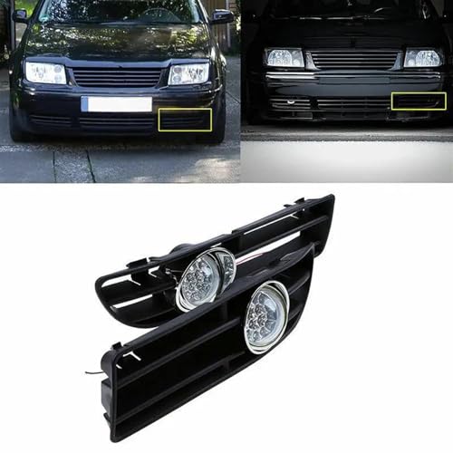Calandres avant pour VW Bora MK4 antibrouillard LED voiture résout le manque de visibilité