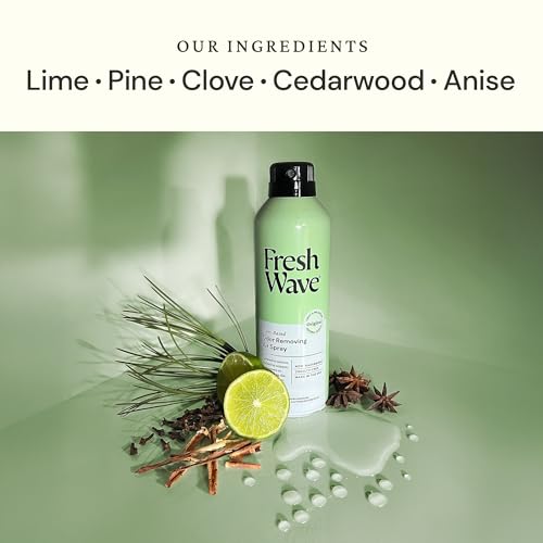 Image of Fresh Wave Original Air Freshener Spray, 8 oz Room Odor Eliminator | Fine mist non-aerosol, Plant oil formula, Bathroom and pet area safe, No sulfates or parabens, Fabric and linen spray