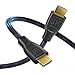 Produktbild Sonero PHC111-010 8K Ultra High Speed HDMI Kabel mit Ethernet, Nylongeflecht, vergoldete Anschlüsse (8K UltraHD, 4K 3D mit 50Hz/60Hz, 48Gbps Full Bandwith, Dynamic HDR), 1,0m