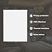Joydeco White Cordless Roller Shades, Spring Roller Blackout Window Blinds with UV Protection, Room Darkening Window Shades and Door Blinds for Home and Office (28