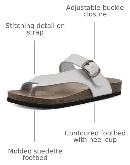 Image of WHITE MOUNTAIN Girls' Carly Footbed Sandal
