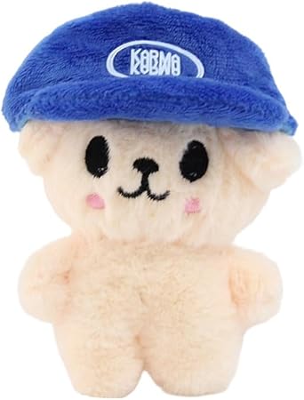 SK-Z Plush 4.7-inch SK-ZOO Plush Keychain, Hat Detachable, Soft and Cute, Suitable for Fans