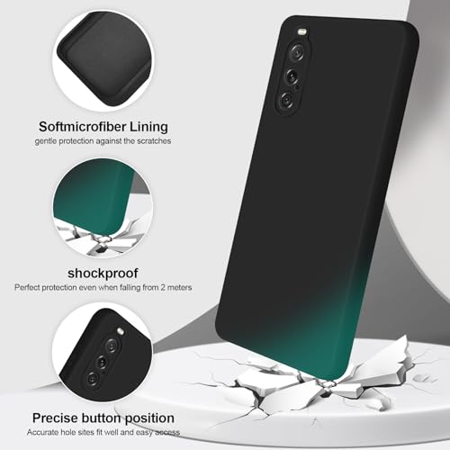 GiiYoon Case Compatible with Sony Xperia 10 V, Silky-Soft Touch Full-Body Protective Phone Silicone Case - Image 2