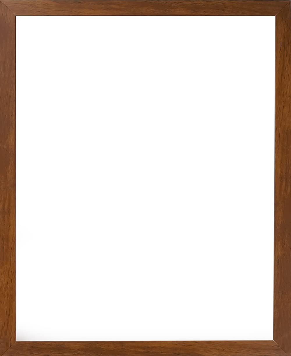 2-3/16" Deep Polystyrene Shadow Box Picture Frame - by WholesaleArtsFrames-com 18x24 2880 Series - Walnut - Made In USA