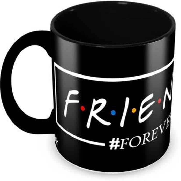 Image of Funny Bestie with Friendship Quotes Printed 325 ml Ceramic Coffee Mug /Tea Cup Gift for Girls, Best Friends, Sister Mom, Wife, Girlfriend 325 ml (Best Friend-14)