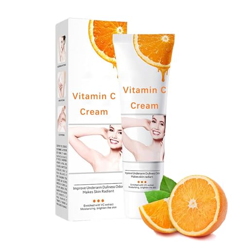 Crema Blanqueadora Corporal Unisex - Hidratante, Iluminadora, y Aclaradora de Manchas en la Piel, Ideal para Axilas, Cuello, Codos y Zonas Oscuras-50g (1pcs)