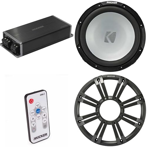 Kicker Marine KPX500.1 Powersports Amp & 12