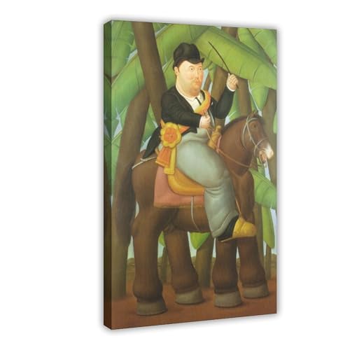 Poster President Fernando Botero toile pour habiller un mur vide