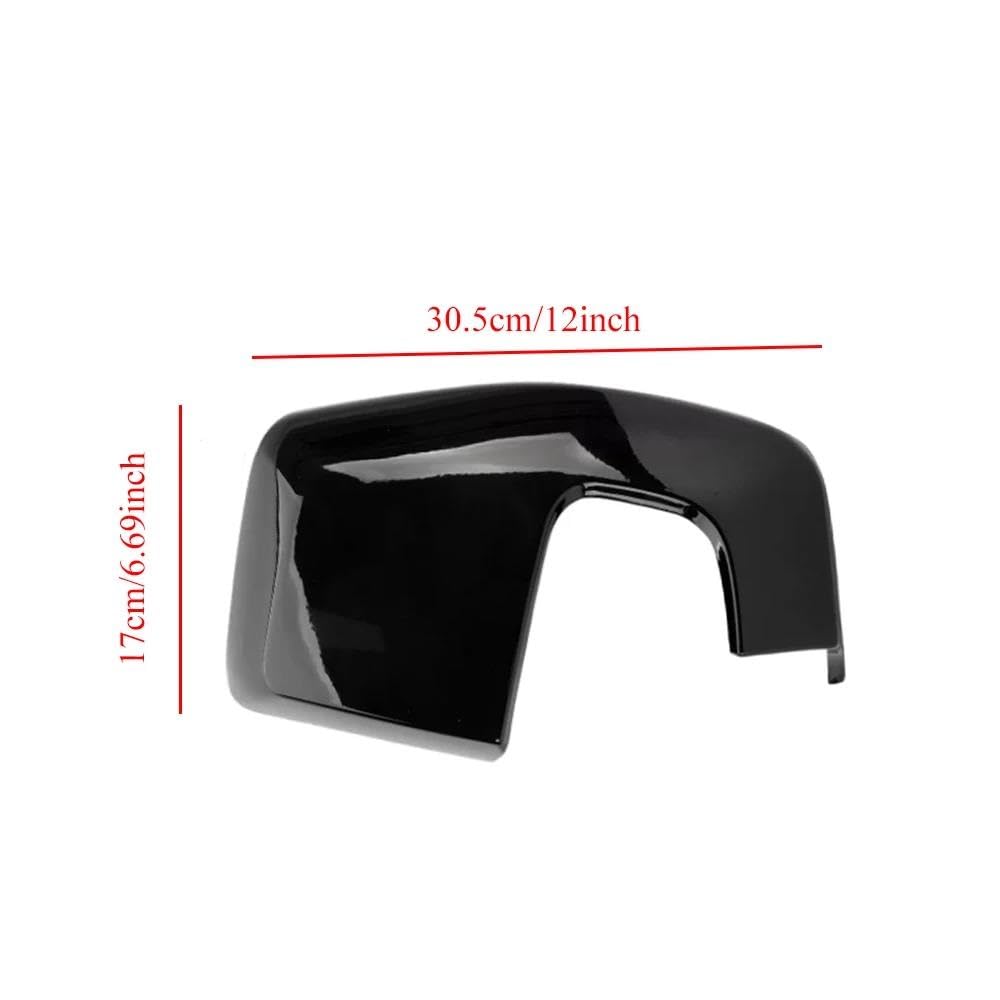 Per Ford Per Transit Per Tourneo Per Custom 2012-2021-2023 Copertura Specchietto Retrovisore Laterale Auto Copertura Specchietto(Nero lucido)