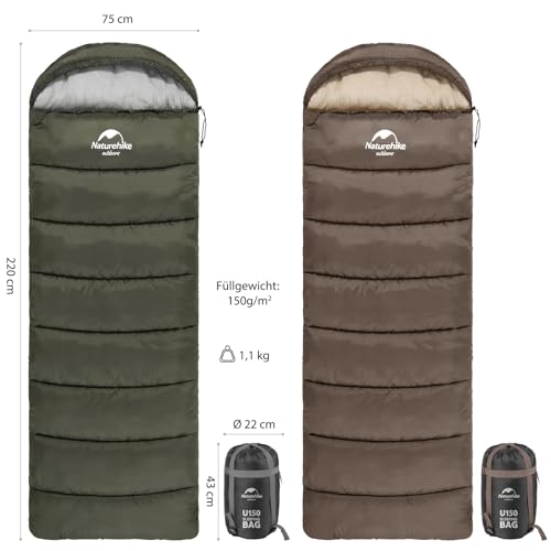 Naturehike Deckenschlafsack – Schlafsack für 7°C – Leicht und Tragbar
