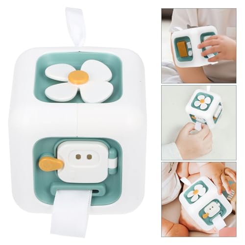 UPKOCH Cubo Ocupado Montessori Para Crianças Cubo De Atividades De Tabuleiro Ocupado Carro Brinquedo