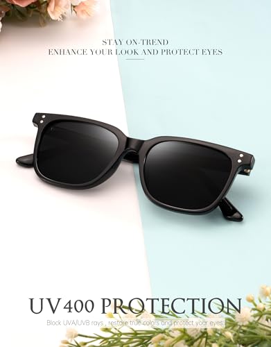 Image of ANYLUV Womens Sunglasses Polarized Sunglasses for Women, Trendy Woman Polarized Ultraviolet Protection Travel