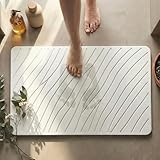 Kivva Alfombrilla Diatomita - Alfombra Baño Diatomita - Alfombra Baño Secado...