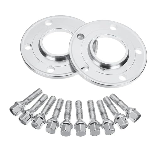 Kit d'entretoises de roue 10mm anti-vibration à centrage sur moyeu pour E60 E90 E92