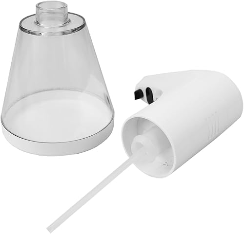 Miniatura 4 de Home Basics - Dispensador de jabón compacto automático sin contacto de 16 onzas, color blanco, niveles de dispensación ajustables para lavado de