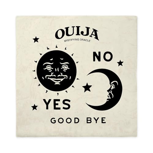 CafePress Ouija: Crescent Shape Indicates NO Queen Duvet Cover, Printed Comforter Cover, Unique Bedding