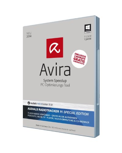 Preisvergleich Produktbild Avira System Speed 2014 - 1 User + Radiotracker - [PC]
