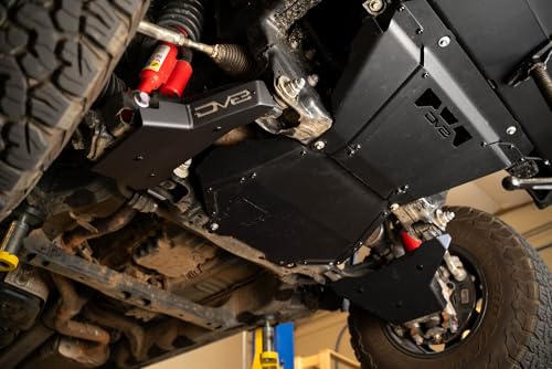 Image of DV8 A-Arm Skid Plates for 2024-2026 Toyota Tacoma 5mm Steel Pair | Double Thick Front End for Maximum Protection, Included Carriage Bolt Hardware, Fully Bolt-On Installation