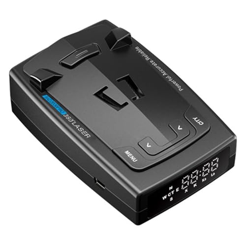 Knoruley Rivelatore Radar RAD2000PRO con Modulo GPS Integrato Multifunzionale Lidar Mobile Fisso Russo