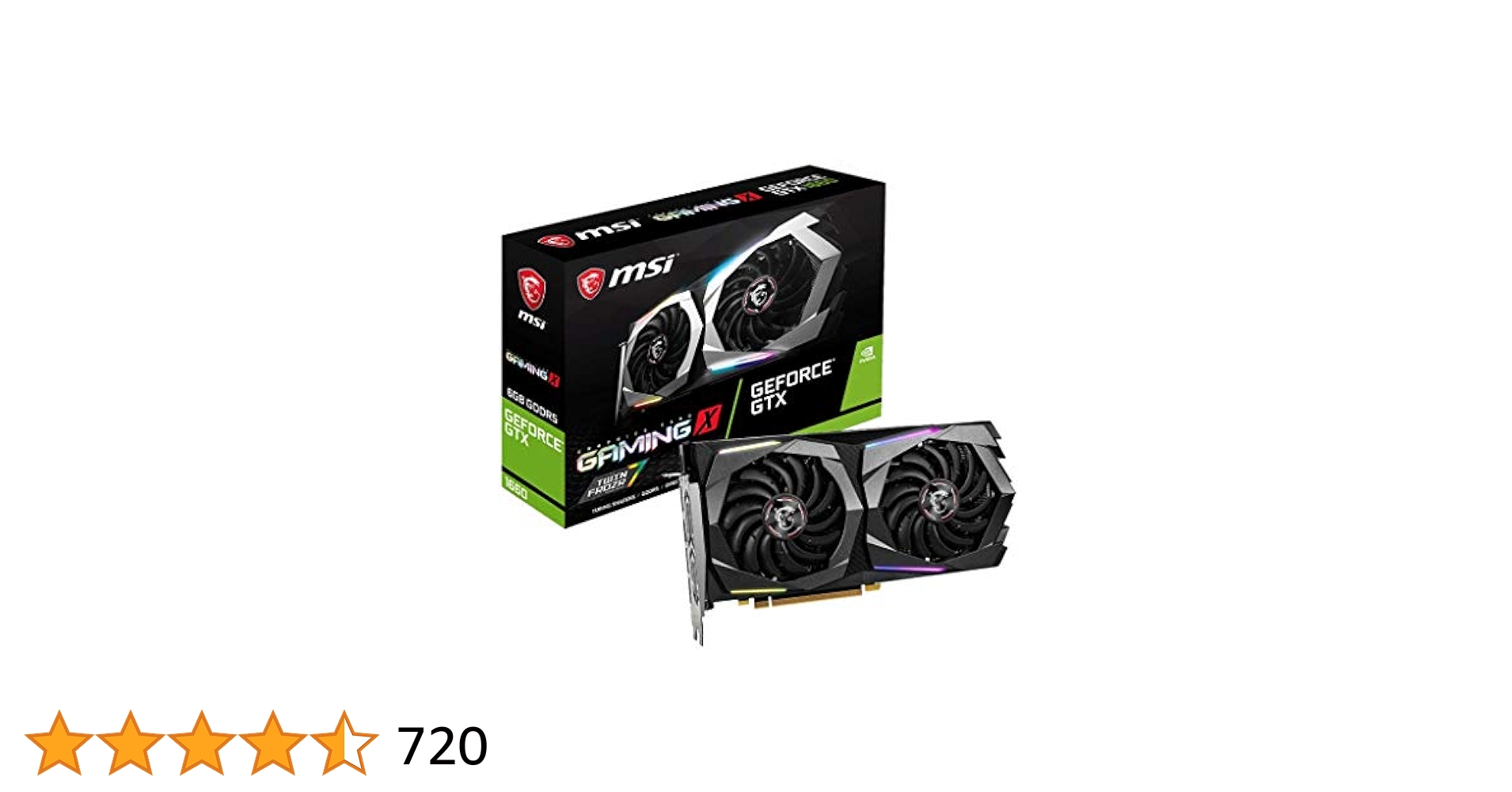 グラフィックボード・グラボ・ビデオカード MSI GeForce GTX 1660 GamingX 6G Amazon | MSI Gaming GeForce GTX 1660 Ti 192ビット HDMI/DP