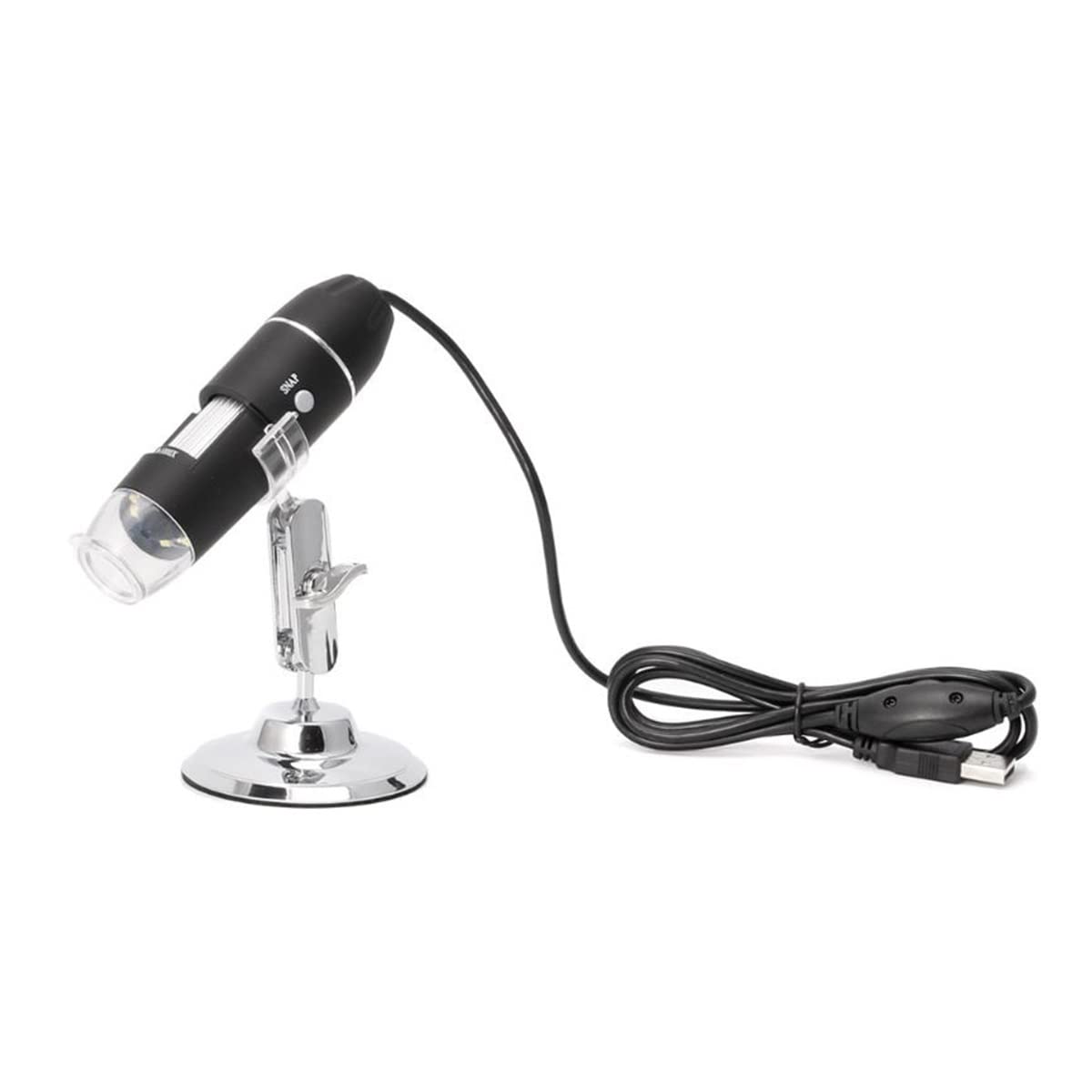 Microscope 8 LED 1600X Digital Microscope Camera, with Hold Stand