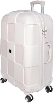 Bagacar Iv2 Rigid Silicone Unbreakable 3D Suitcase Set Beige