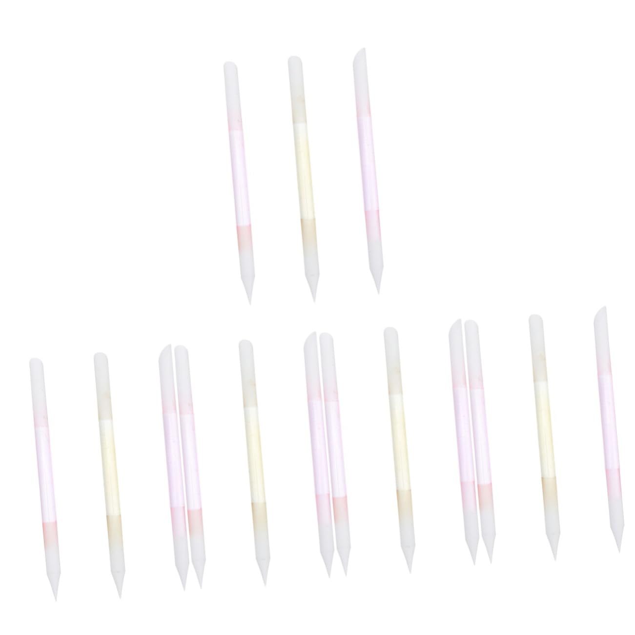 Healvian 15pièces Limes à Avec Étui Outils De Polissage Soins Des Pour Manucure Et Nail Art