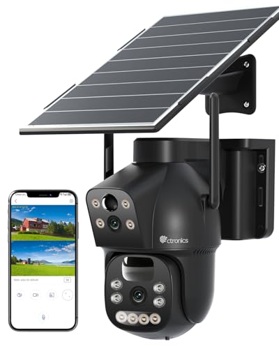 【Completamente Wireless, Alimentata a Solare e a Batteria】 Dì addio ai problemi di cablaggio! Questa sim telecamere senza fili da esterno ecologica funziona con un pannello solare da 8W e una batteria ricaricabile da 15600mAh, garantendo energia continua e un funzionamento duraturo. Il design completamente wireless consente un'installazione facile e prestazioni affidabili, mantenendo la tua casa sicura senza la necessità di manutenzione frequente o fonti di energia esterne.